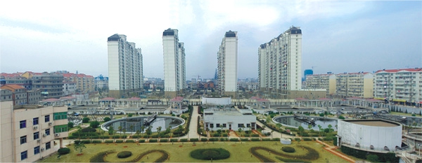 江西最大污水處理廠——南昌朝陽污水處理廠二期工程（省、市優良工程，獲滕王閣杯）